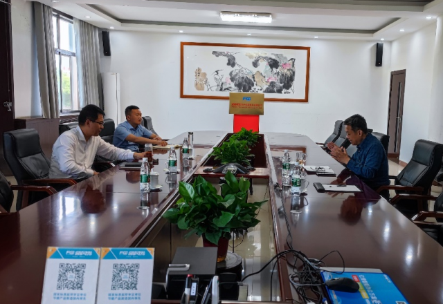 李强县长到全讯官网公司走访调研